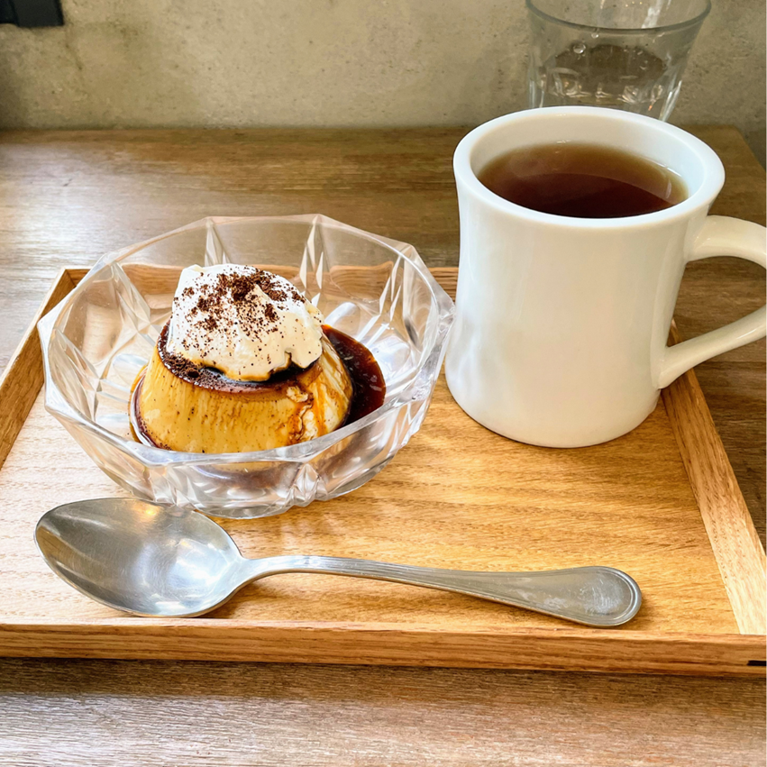 bricolage bread&co.純黒糖プリンと紅茶