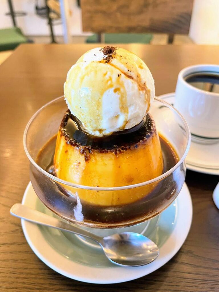 ALL SEASONS COFFEEプリンアフォガード
