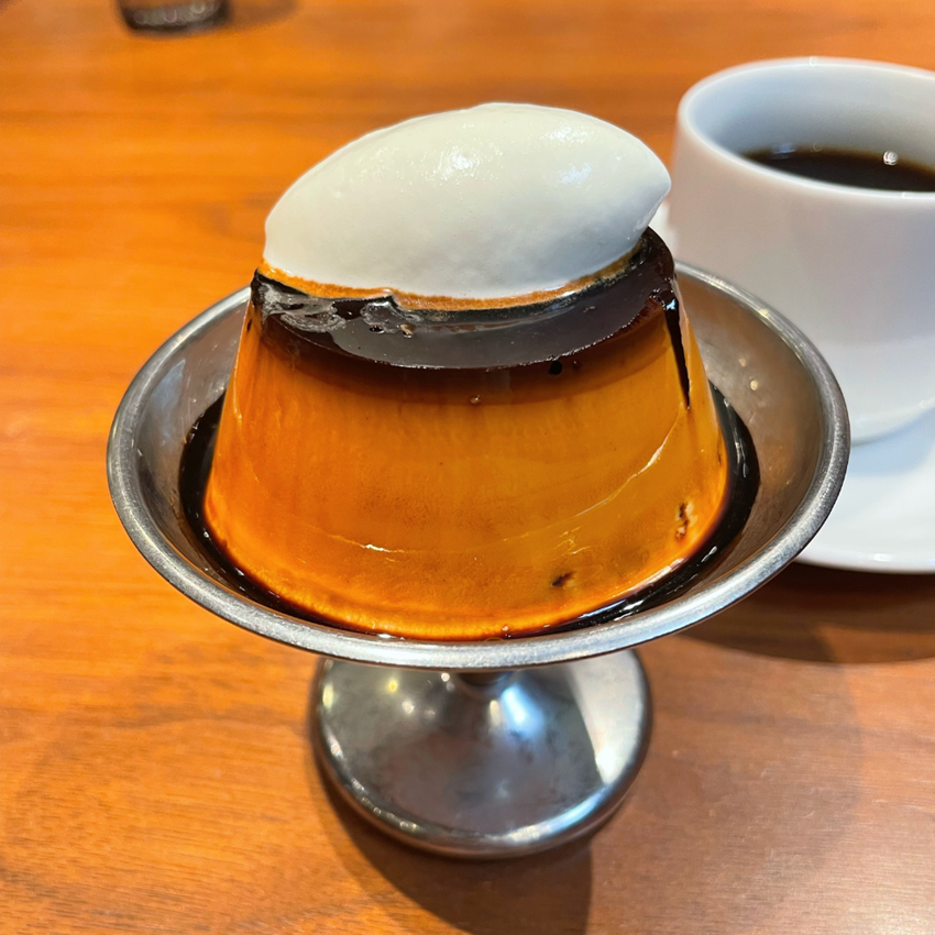 パーラー大箸ととのうプリン