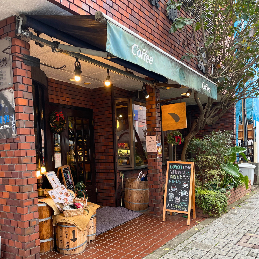 東伏見・「喫茶、（きっさ・てん）」の外観１