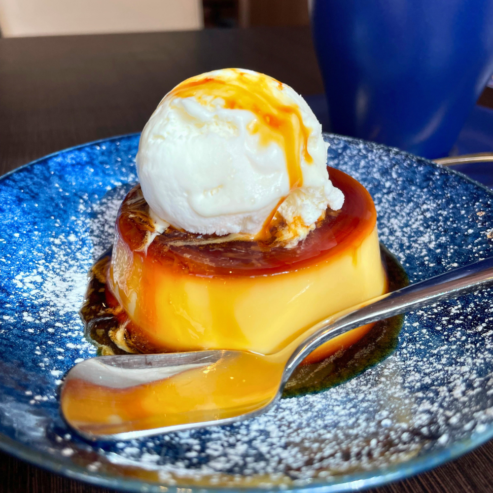 IKENOYA COFFEE ROASTERSの固めプリン