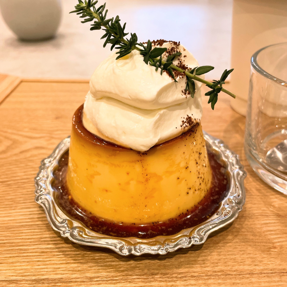 高円寺・MELTIM TOKYOのむっちりプリン