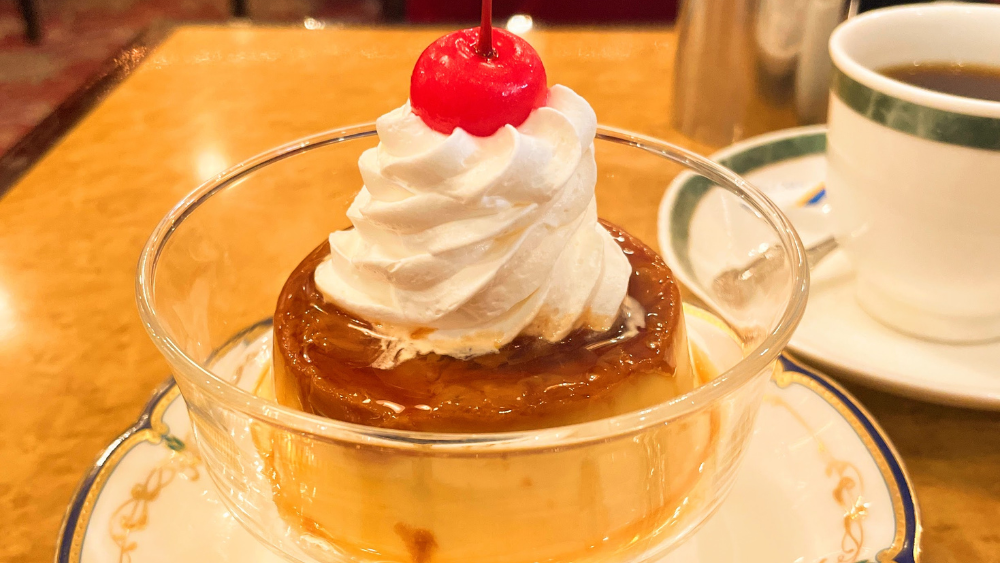 池袋　伯爵　プリン